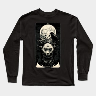 Tarot Wolves: Death Long Sleeve T-Shirt